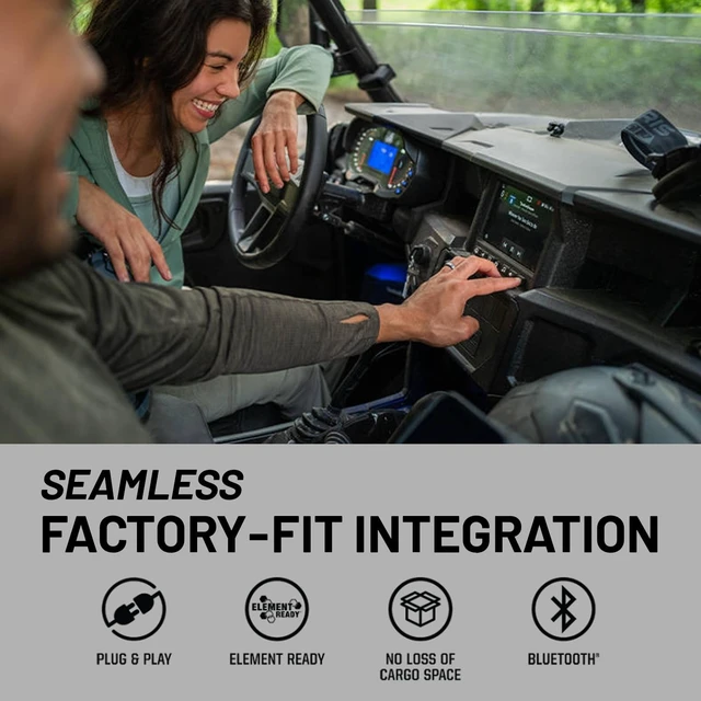 Alt view image 5 of 5 - Polaris Rear Speaker Pods by Rockford Fosgate, 2883945