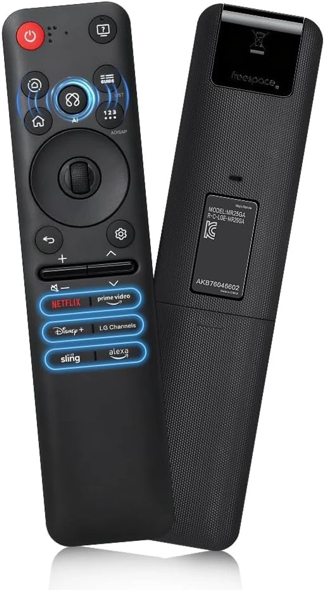 Alt view image 2 of 3 - MR25GA Voice Magic Remote Compatible with LG Remote 2025 TVs OLED G5 C5 B5 Series QNED 92A 85A 80A Series UA77 Series Voice Remote Control with Pointer Function
