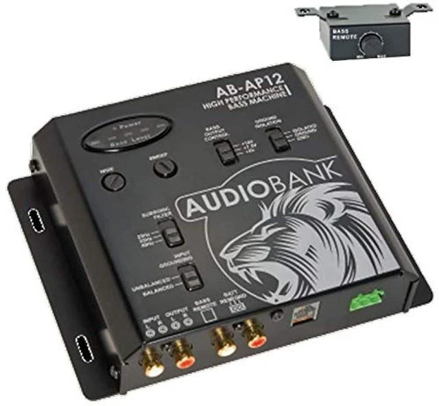 Main image of Audiobank AB-AP12 High Performance Bass Machine - Car Audio Subwoofer Control, Built-In Equalization Circuit, Dash-Mount Remote Level Control and Bass Indicator