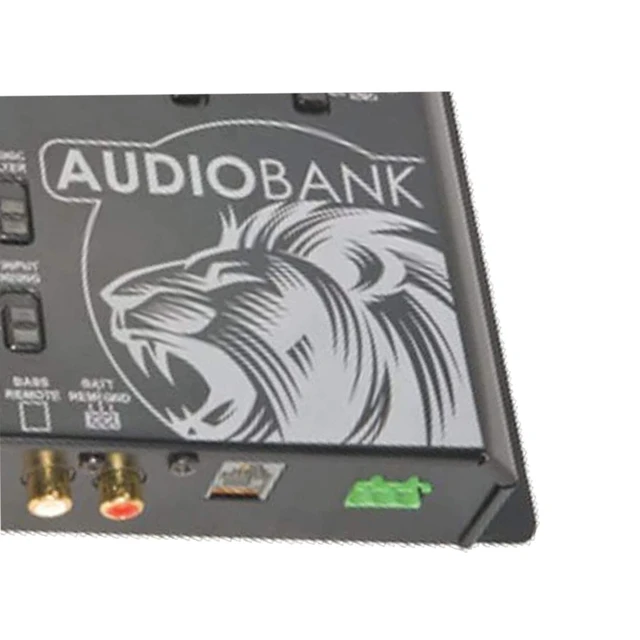 Alt view image 3 of 5 - Audiobank AB-AP12 High Performance Bass Machine - Car Audio Subwoofer Control, Built-In Equalization Circuit, Dash-Mount Remote Level Control and Bass Indicator
