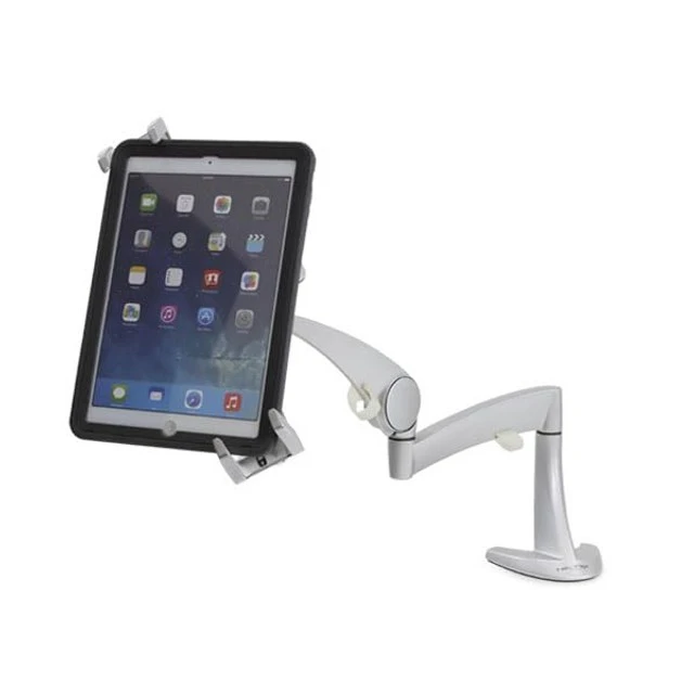 Alt view image 4 of 5 - Ergotron Lockable Tablet Mount for Notebook and Tablet Screens up to 13 Inches Add-on for VESA Monitor Arms
