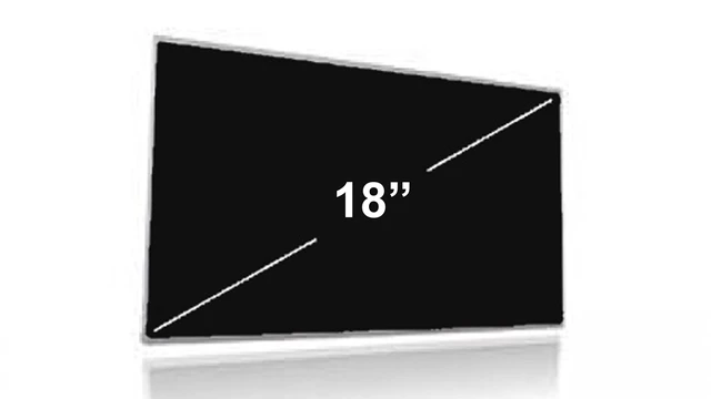 Alt view image 2 of 5 - Fullcom New Replacement Screen (Non Touch) 18.0" IPS (No Brackets) N180JME-GAA 480HZ WUXGA 1920x1200 40Pin for Dell DP/N DPN WXFYX 0WXFYX OWXFYX for Laptop/Display/Screen/LCD Application