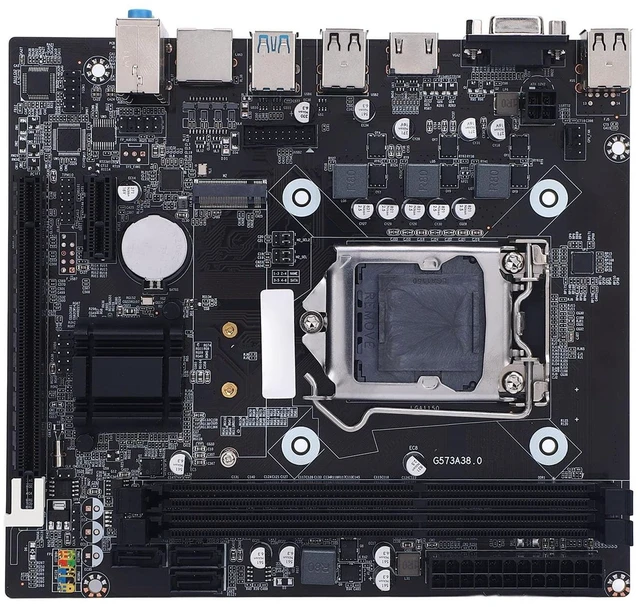 Main image of VBESTLIFE H81 Gaming Motherboard, LGA 1150 Socket M ATX DDR3 16GB RAM for Core i3 i5 i7 4th Gen E3 V3 Celeron G Series, M.2 NVMe NGFF SATA 3.0 6Gbs PCIE x16