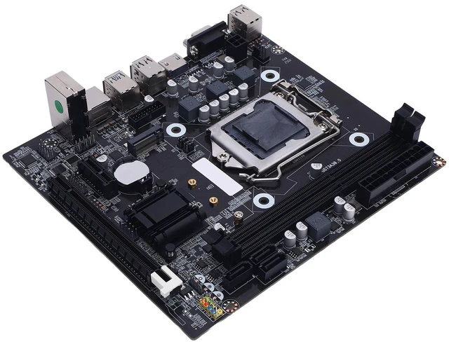 Alt view image 3 of 5 - VBESTLIFE H81 Gaming Motherboard, LGA 1150 Socket M ATX DDR3 16GB RAM for Core i3 i5 i7 4th Gen E3 V3 Celeron G Series, M.2 NVMe NGFF SATA 3.0 6Gbs PCIE x16