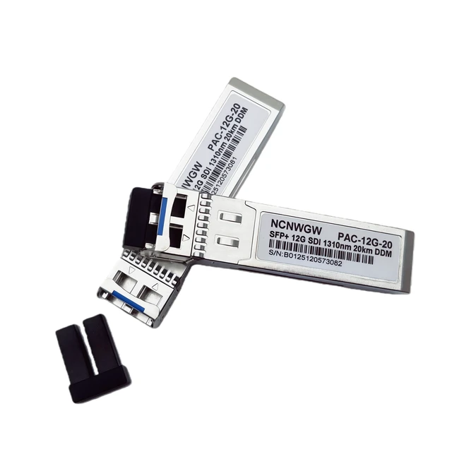 Alt view image 5 of 5 - 12G SDI Single-Mode Dual-Fiber Optical Transceiver Module, High-Speed Broadcast Video Transmission Transceiver Compatible with Blackmagic Devices