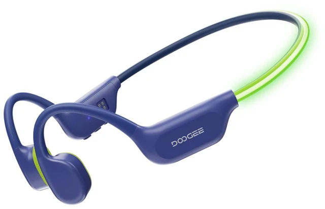 Main image of DOOGEEEco Open-Ear IP68 Waterproof Swimming Headphones with Light Strip