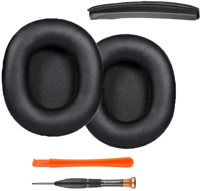 Main image of Earpads+Headband Kit for ATH M50/M50X/M50XWH/M50XBT/M50XBT2/M50S/LE-Black