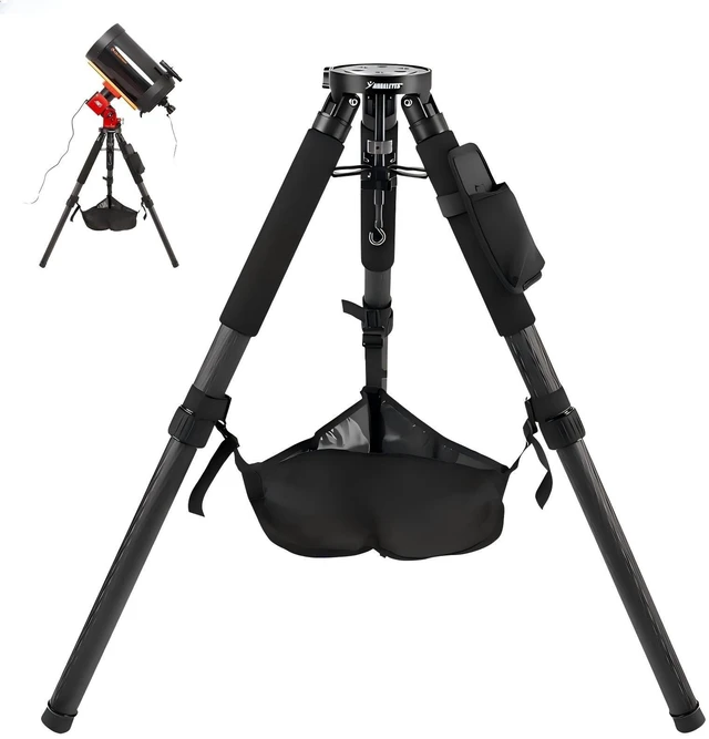 Main image of Carbon Fiber Telescope Equatorial Base Mount Tripod 50KG/110Lb High Load Capacity