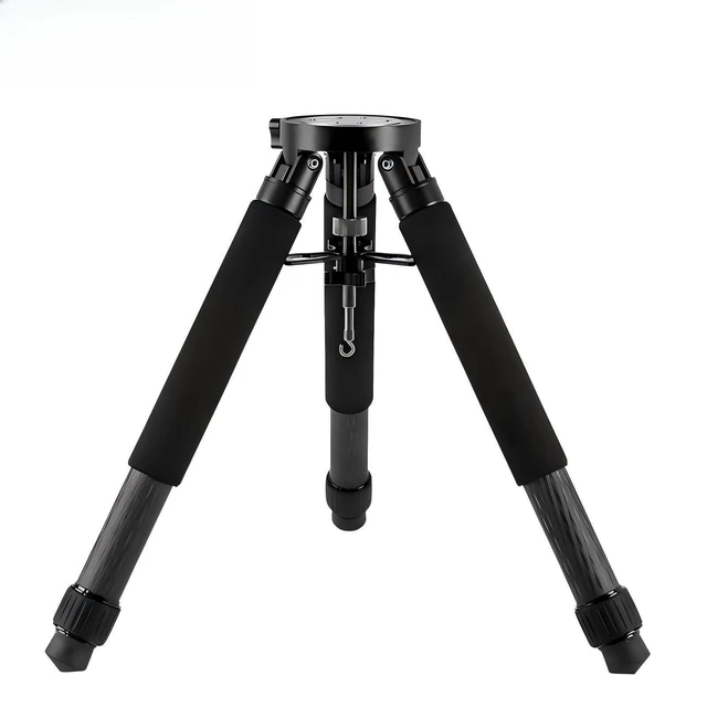 Alt view image 2 of 5 - Carbon Fiber Telescope Equatorial Base Mount Tripod 50KG/110Lb High Load Capacity
