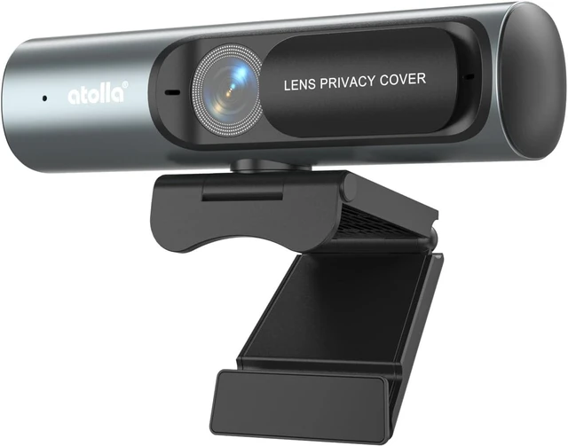 Main image of 5MP Webcam for PC, 2K HD Camera with Privacy Cover, 78 FOV Auto-Focus & Dual Noise-Reducing Mic, Plug&Play USB Webcam for Streaming, Conferencing, Zoom, Skype, Teams