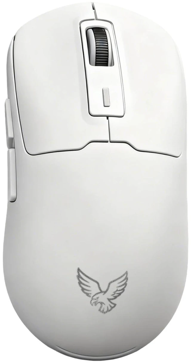 Main image of ZaryMax NEO V2 Bluetooth Gaming Mouse, Tri-Mode, 55g, 12000DPI RGB, White