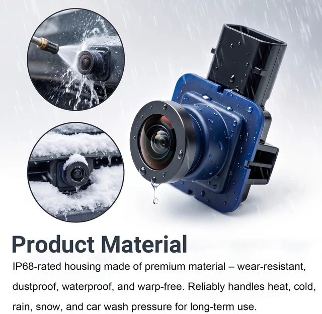 Alt view image 3 of 5 - Rear Camera FL1Z-19G490-A Compatible with Ford Expedition 2015 2016 2017