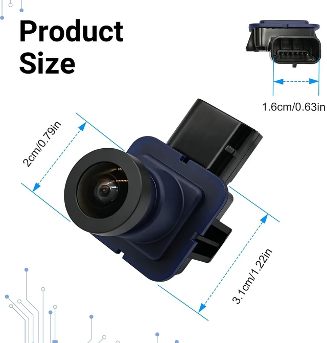 Alt view image 5 of 5 - Rear Camera FL1Z-19G490-A Compatible with Ford Expedition 2015 2016 2017