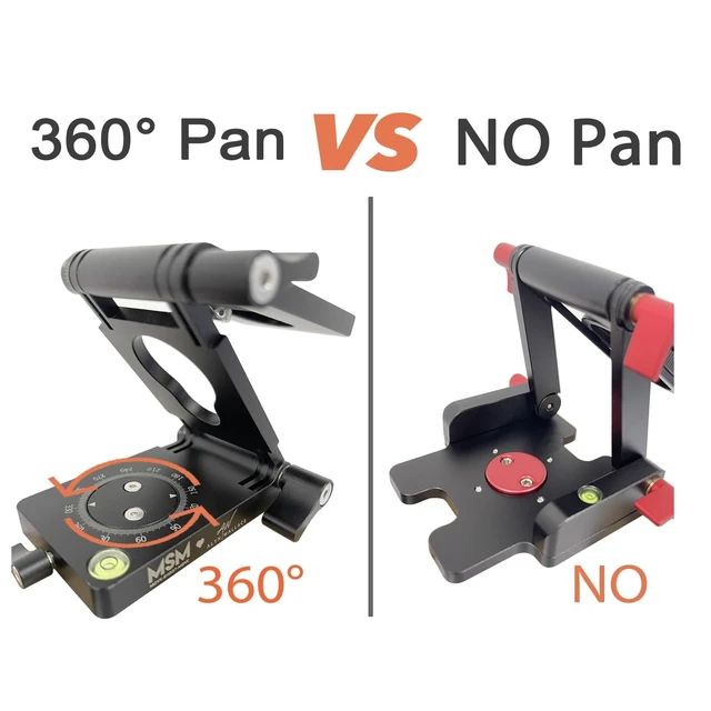 Alt view image 2 of 5 - Z Flex Tilt Tripod Head - Flexible Angle Pan & Tilt Head/Universal Multiway Camera Tripod Connecting to Monopod Slider Rail Stabilizer Gimbal^^Compact Folding Z Bracket Mount Fits Most DSLR Camera