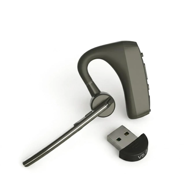 Main image of NVAHVA Bluetooth Headset Wireless Headphone Hook Earbud with Mic USB Dongle