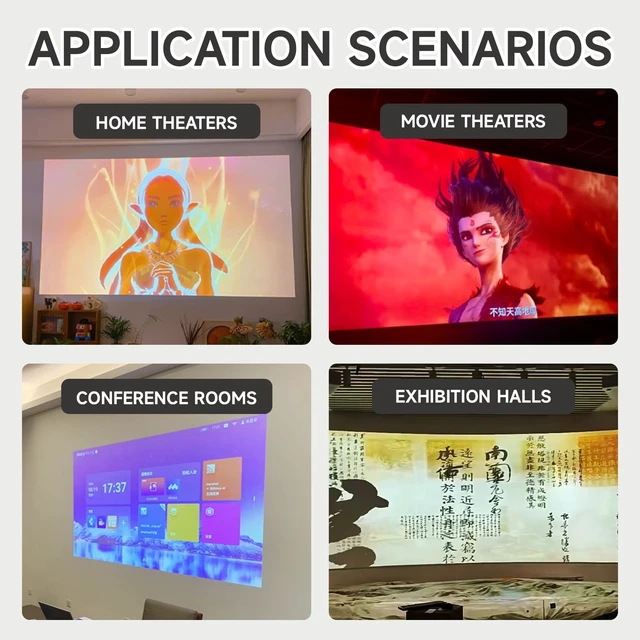 Alt view image 5 of 5 - Mollor Projector Screen Paint ^^ Single-Coat Short Throw Projector Screen Paint For Picture Perfect 1080 HD and 4K UHD Clarity ^^ Ideal For At-Home Indoor Use ^^ Digital Theater White - 32 Fl Oz