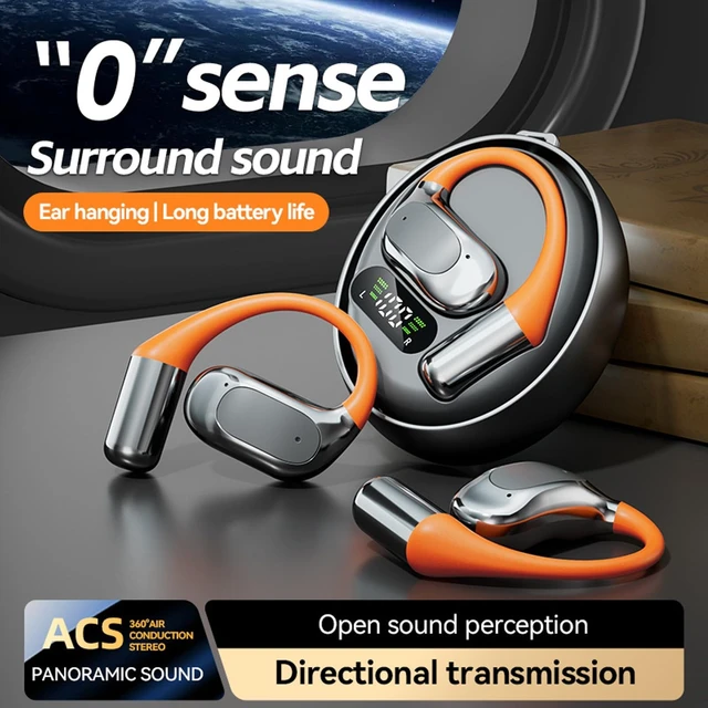 Alt view image 2 of 5 - ZDAGELD Real Time AI Translation Earbuds, 164 Language 2 Way in 1 5.49 48H Translator Device Open Wearable Earphones, 7 Modes for Business Learning Travel with Sound and Video Calls (Black)