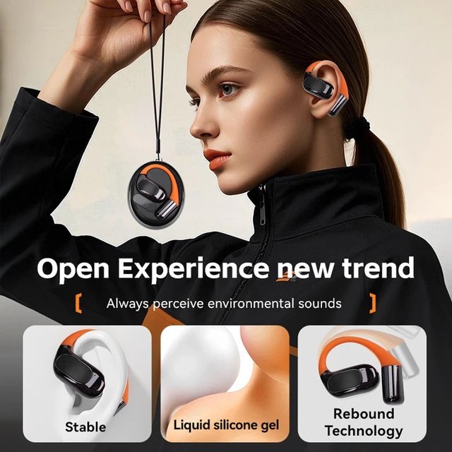 Alt view image 4 of 5 - ZDAGELD Real Time AI Translation Earbuds, 164 Language 2 Way in 1 5.49 48H Translator Device Open Wearable Earphones, 7 Modes for Business Learning Travel with Sound and Video Calls (Black)