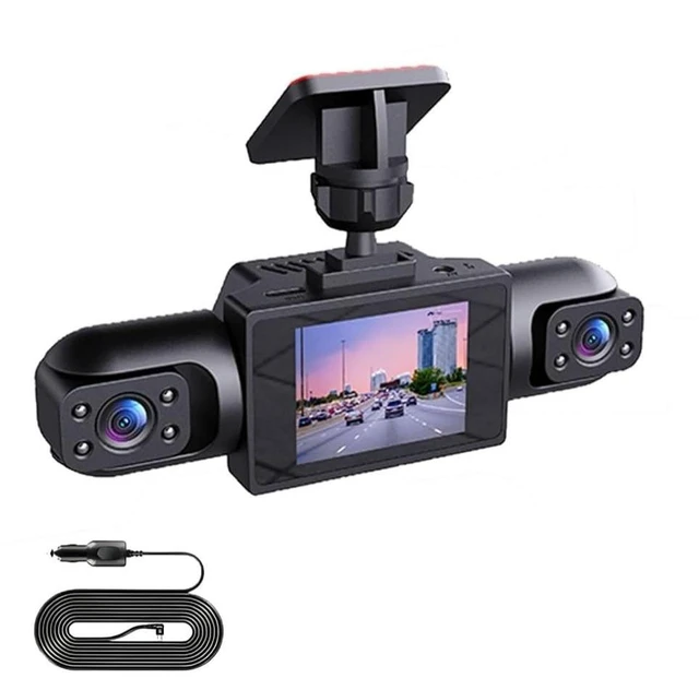 Main image of 360 Full View Car Dashcam, 4K UHD Front & 1080P Side Rear Cameras, with Motion Detection, Supports Cycle Recording, Smart Parking Surveillance Camera, 170 Degree Wide Angle Dash Cam (Three Lenses)