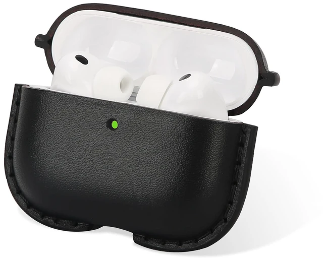 Main image of JusBumio Leather Case Compatible with AirPods Pro 3 (2025 Release)