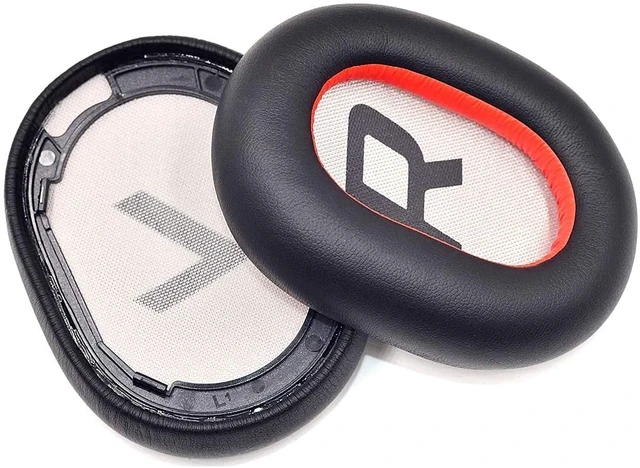 Alt view image 3 of 5 - VEVER VEKEFF Replacement Ear Cushions Pad Earpads with Headband Set for Plantronics Backbeat Pro 2 Noise Cancelling Headphones, Black