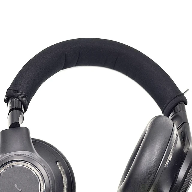 Alt view image 5 of 5 - VEVER VEKEFF Replacement Ear Cushions Pad Earpads with Headband Set for Plantronics Backbeat Pro 2 Noise Cancelling Headphones, Black
