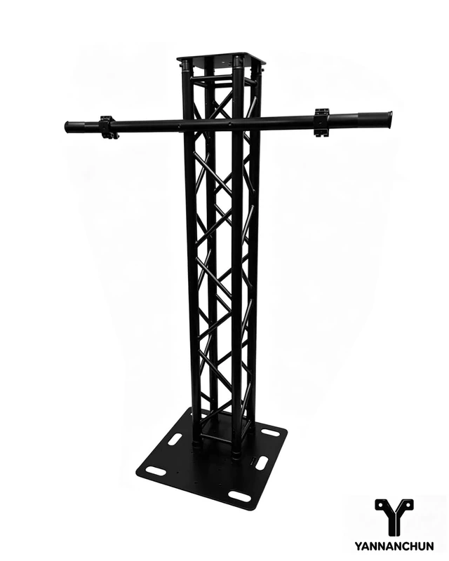 Alt view image 2 of 5 - Truss Plasma Mount Heavy-Duty Adjustable Display Bracket for Stage, Event & Studio Truss Systems Universal VESA Compatible, Supports up to 200 lbs,59.2",F34, F44 trusses are Suitable