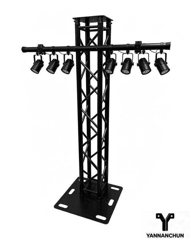 Alt view image 3 of 5 - Truss Plasma Mount Heavy-Duty Adjustable Display Bracket for Stage, Event & Studio Truss Systems Universal VESA Compatible, Supports up to 200 lbs,59.2",F34, F44 trusses are Suitable