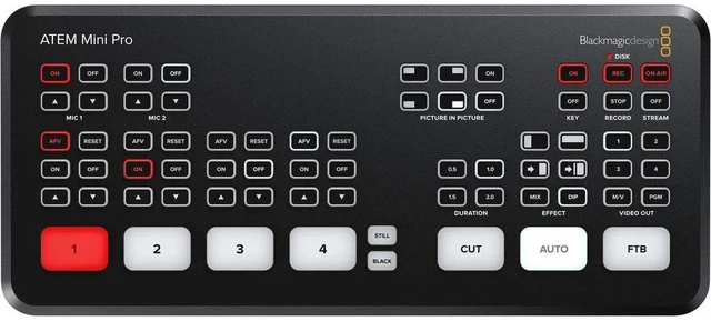 Main image of ATEM Mini Pro Blackmagic Design HDMI Live Stream Switcher (Authorized Reseller)