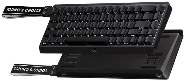Main image of MCHOSE ACE 68 V2 60% Mechanical Gaming Keyboard Wired Rapid Trigger Hall Effect Keyboard Magnetic Switch Hyper-Fast 8000Hz Adjustable Actuation, Hot Swap, RGB PC MAC Laptop(Black/ TTC Dragon)