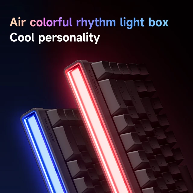 Alt view image 4 of 6 - MCHOSE ACE 68 60% Mechanical Gaming Keyboard Wired Rapid Trigger Hall Effect Keyboard Magnetic Switch Hyper-Fast 8000Hz Adjustable Actuation, Hot Swap, RGB PC MAC Laptop(Pink/Huoying)