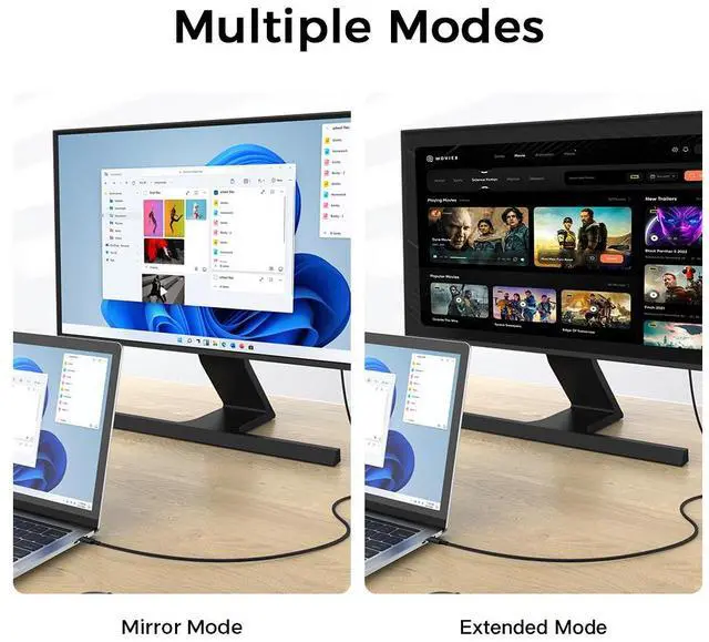 Alt view image 5 of 7 - MALOM USB C to C 4.0, 40Gbps for Thunderbolt 4 Cable, 240W Fast Charging, 8K@60Hz, 4K@144Hz, USB C Display Cable, USB4 for iPhone 16/15 Series, MacBook Air, Samsung