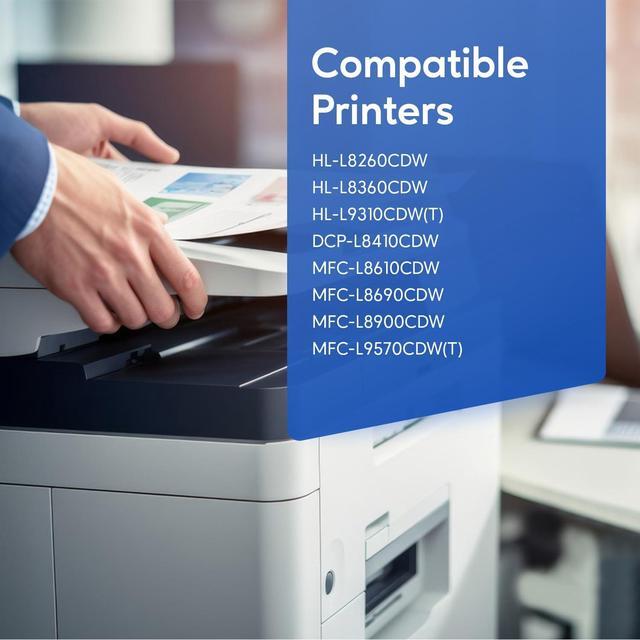 Cartouche De Toner Cyan TN423 Compatible Pour Brother - Remplacer TN-421, TN-423 - Pour HL-L8260CDW, MFC-L8690CDW, Etc. - Rendement 4000 Pages