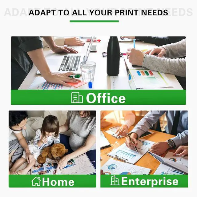 Alt view image 7 of 7 - 952XL Ink Cartridges Combo Pack (5-Pack, 2Black/1Cyan/1Magenta/1Yellow) Replacement for HP 952 952XL Ink for OfficeJet Pro 7720 7730 7740 8210 8216 8702 8710 8715 8720 8725 8730 8740 Printers