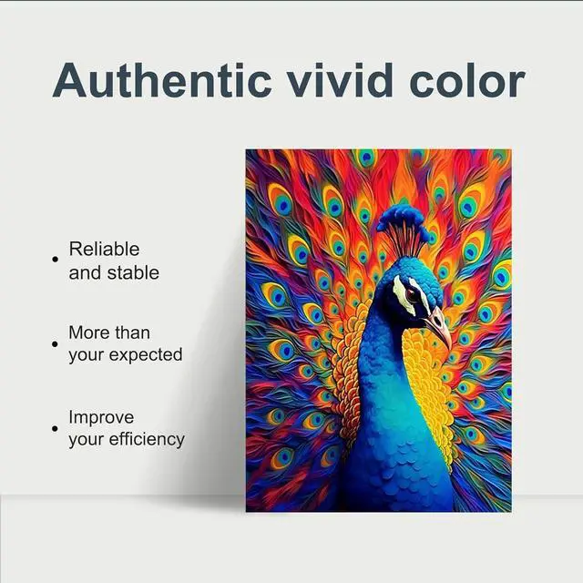 Alt view image 5 of 7 - 936e 936xl Ink Replacement for hp 936 Ink cartridges Combo Pack 936 XL 936 e Compatible with OfficeJet Pro 9120e 9125e 9122e 9128e 9110b 9120b 9130b 9130e 9135e 9730e Printers (BK C M Y