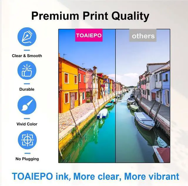 Alt view image 7 of 7 - 936e Ink Cartridges Compatible for HP OfficeJet Pro 9125e Cartridges High Yield Replacement for HP 936 Ink Cartridges Combo Pack Work with HP OfficeJet Pro 9135e Series Printers