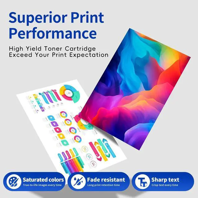 Alt view image 4 of 7 - 64XL Ink Cartridge Combo Pack Compatible Replacement for HP64XL HP64 64 XL Works with Envy Photo 6220 6222 6230 6232 6234 6252 6255 (3 Pack, Black Tri-Color)