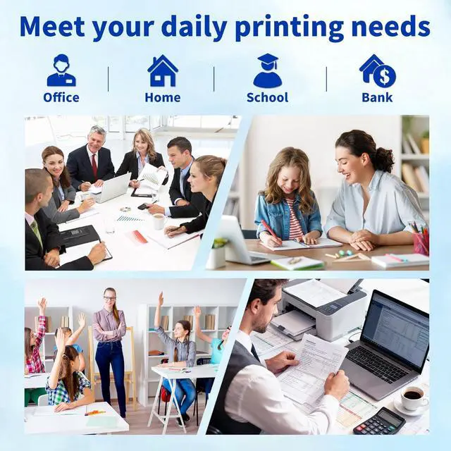 Alt view image 7 of 7 - 64XL Ink Cartridge Combo Pack Compatible Replacement for HP64XL HP64 64 XL Works with Envy Photo 6220 6222 6230 6232 6234 6252 6255 (3 Pack, Black Tri-Color)