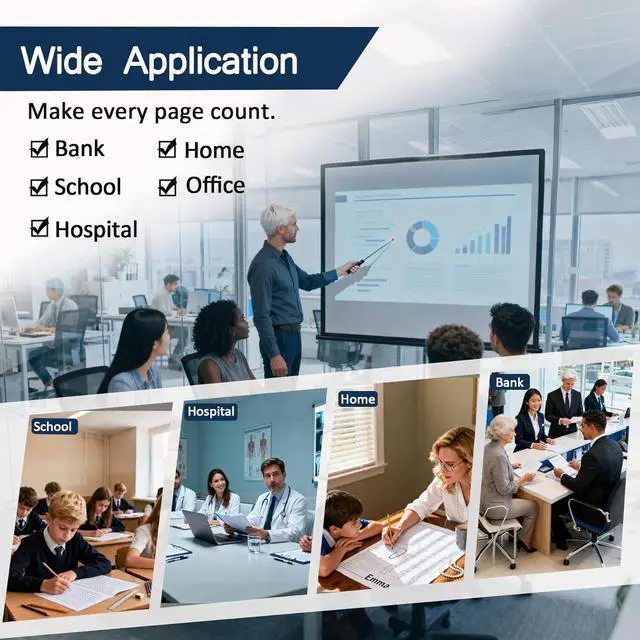 Alt view image 6 of 6 - 64XL Ink Cartridge Compatible for HP 64XL Ink Replacement for 6220 6222 6230 6232 6234 6252 6255 6258 7120 7130 7132 7134 7158 7164 7800 7820 7822 7830 7855 7864 Printer.(2Black 1Tri-Color, 3-Pack)