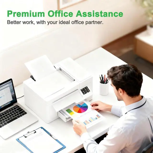 Alt view image 5 of 7 - 70 Ink Cartridge 130ml HP 70 Replacement for DesignJet Z5400 Z5200 Z3200 Z3100 Z2100 Printers(8-Pack,MBK/PBK/GY/C/M/Y/LC/LM)