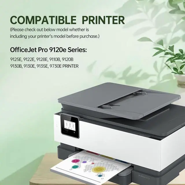 Alt view image 2 of 6 - with Chip 936 936e Ink Cartridge Combo 5-Pack for Compatible HP 936XL Ink Works for OfficeJet 9120e OfficeJet Pro 9125e 9128e 9135e 9122e 9110b 9130b Wide Format 9730e Printers(2*BK 1*C 1*M 1*Y)