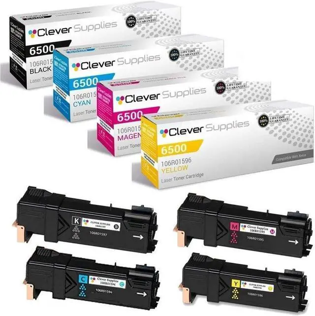 Main image of CS Replacement Toner Cartridge Compatible with Xerox 6500 106R01597 Black