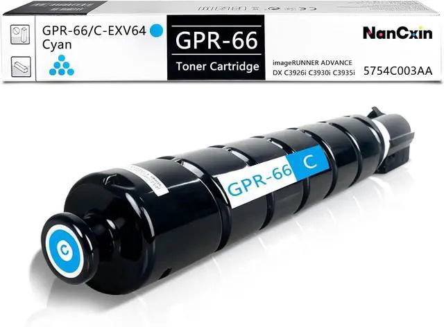 Main image of GPR-66 GPR66 Toner Cyan Compatible for Canon C3935i C3926i C3930i