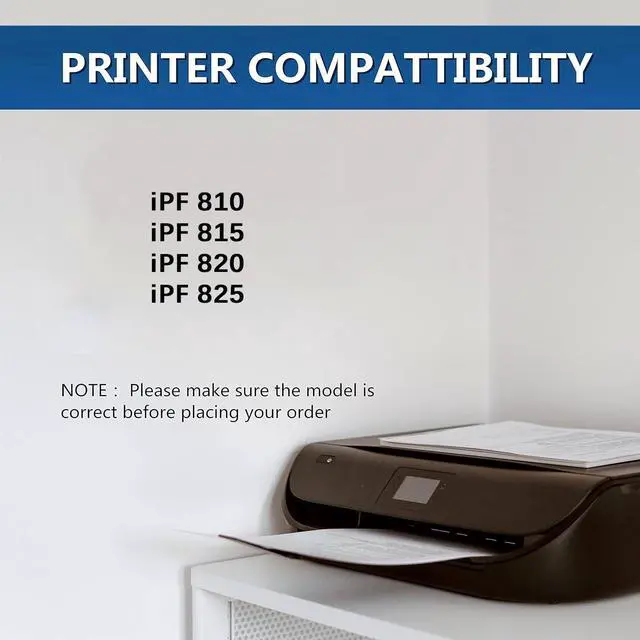 Alt view image 2 of 6 - PFI-703 Ink Cartridges Replacement for Canon PFI-703 Ink Cartridges for use in Canon imagePROGRAF iPF810 iPF810pro iPF820 iPF820pro iPF825 iPF815 Printers, 700ml (5-Pack, MBK/BK/C/M/Y)