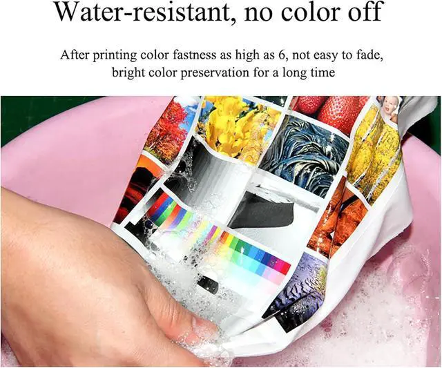 Alt view image 4 of 7 - DTF Ink 5x500ML 5 Pack Premium DTF Ink Water Base Digital Inkjet Ink Refill for Direct to Film Printers with Printhead L1800 L805 R1390 4720 I3200 XP600 DX7 DX5