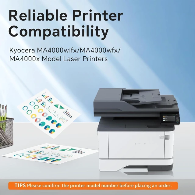 Alt view image 2 of 7 - TK-1272 TK1272 Compatible for Kyocera TK-1272 TK1272 Toner Compatible for Kyocera ECOSYS MA4000x MA4000wfx Printer Toner
