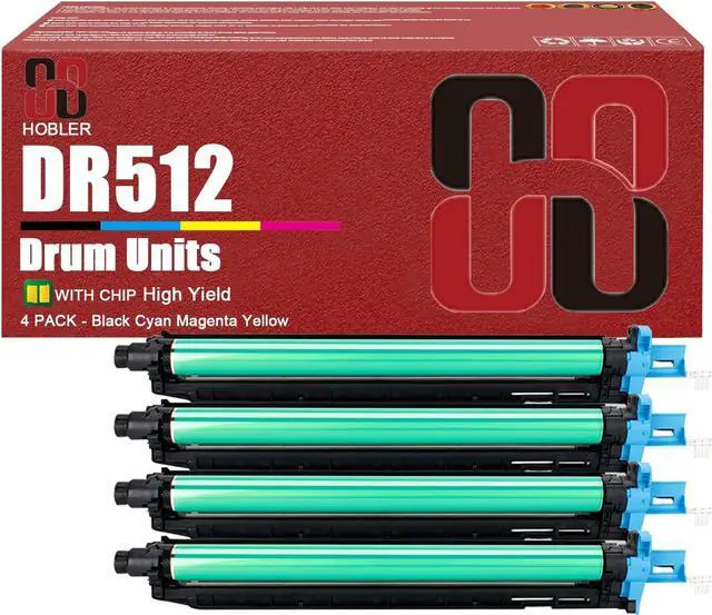 Main image of DR512 Drum Units Compatible for Konica Minolta DR512K DR512C DR512M DR512Y A2XN0RD A2XN0TD Imaging Drum Unit Work for Bizhub C224 C284 C364 C454 C554 Printers