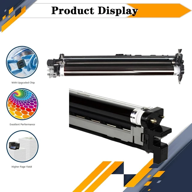 Alt view image 5 of 7 - DK-5230 DK5230 DK-5231 DK5231 Drum Kit Compatible for Kyocera M5521CDW P5021CDN M5520cdn M5520cdw P5020cdn P5020cdw M5526cdw P5026cdw P5026cdn P5018cdn M5521cdn Prin Yellow*1