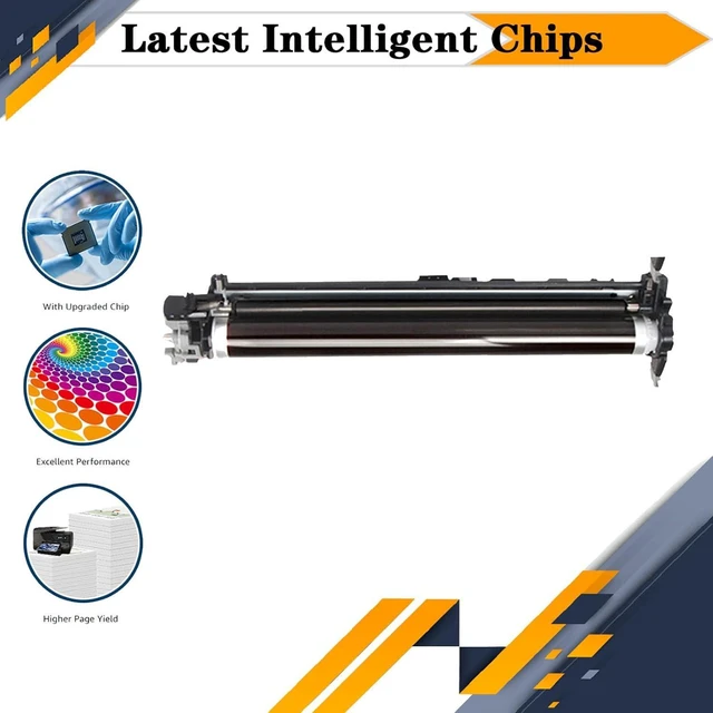 Alt view image 6 of 7 - DK-5230 DK5230 DK-5231 DK5231 Drum Kit Compatible for Kyocera M5521CDW P5021CDN M5520cdn M5520cdw P5020cdn P5020cdw M5526cdw P5026cdw P5026cdn P5018cdn M5521cdn Prin Yellow*1