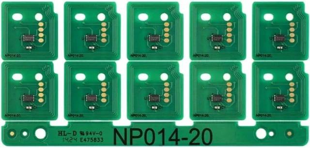 Main image of Compatible with Printer Supplies 10X Drum Chip for Part Number 013R00668 for D95 D110 D125 500K Printer Cartridge